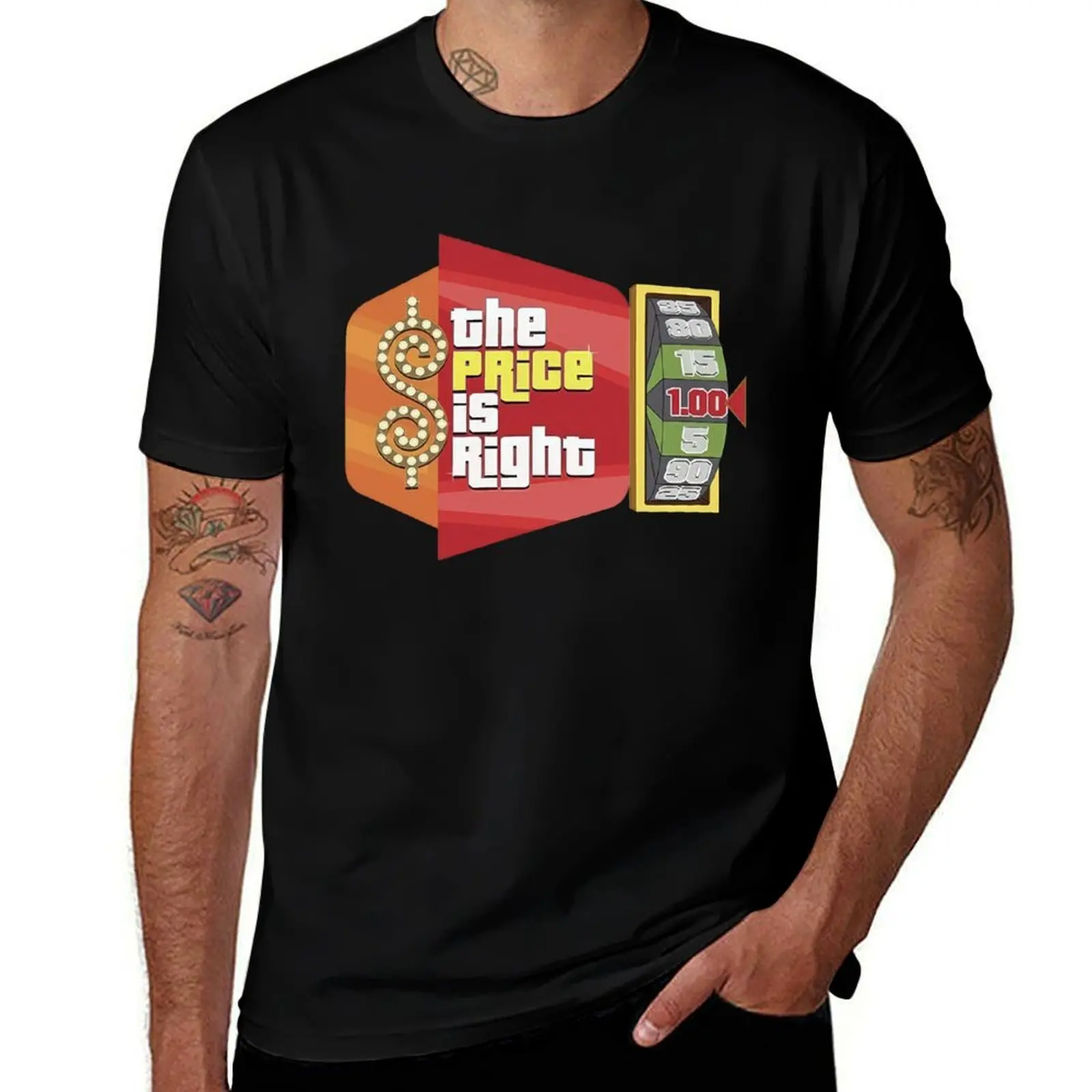 Retro The Price Is Right Game Show T-Shirt Moisture Wicking Athletic T-Shirt