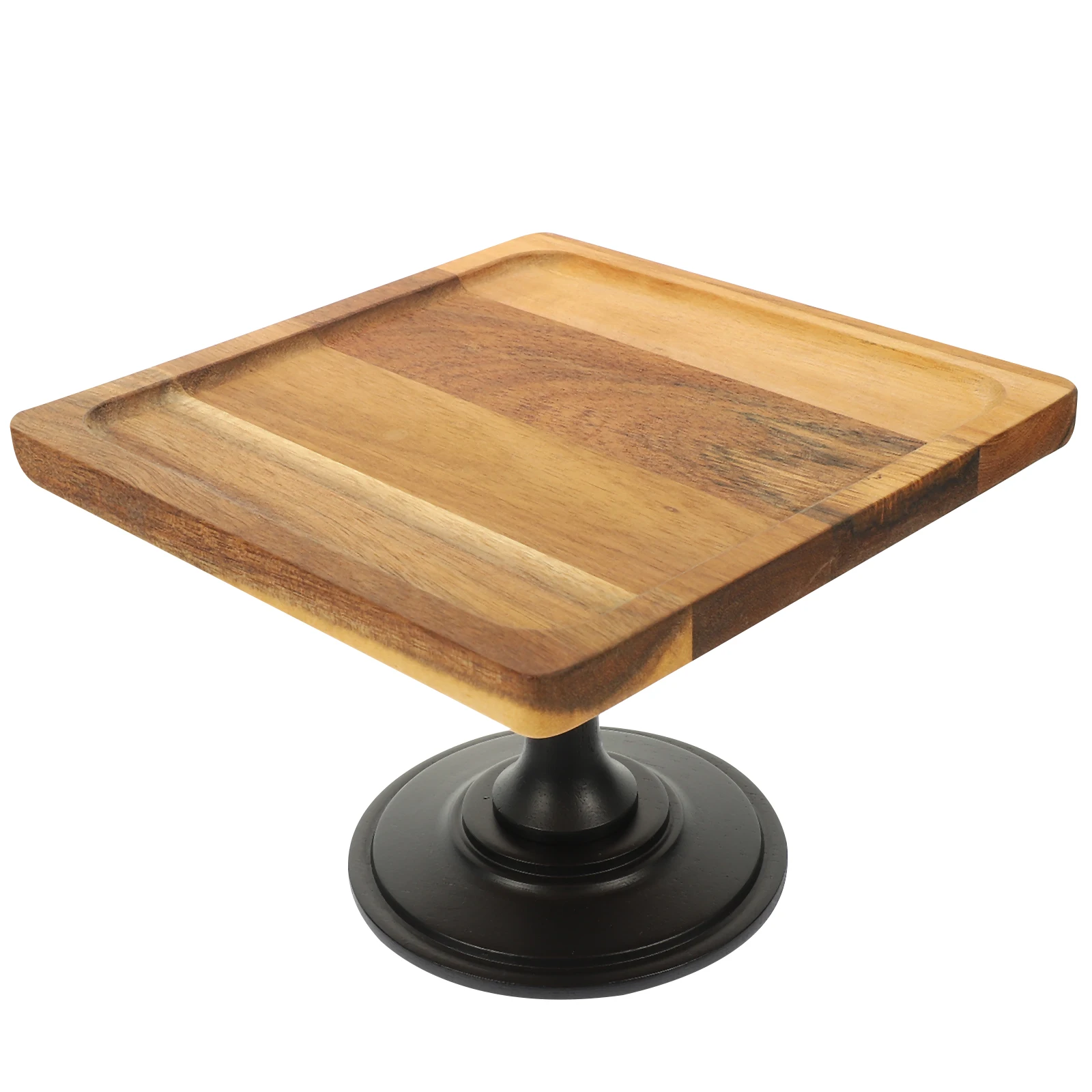 

Tray Base Plate Wood Plastic Dessert Holder Party Display Cake Plate Wedding Cake Pan Serving Bowl
