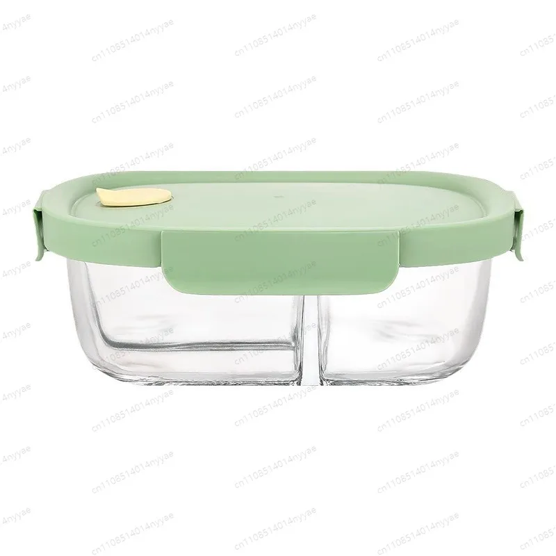 Glass Food Storage Containers with Lids Airtight Leakproof Meal Prep Lunch Box for Microwave Oven Freezer