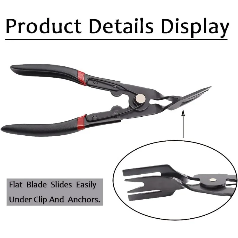 Automobile Interior Upholstery Trim Clip Remover Plier Tool for Automobile Automatic Door Panels to Prevent Damage to Trim Clips