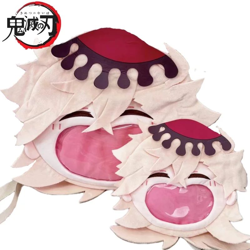 

Новый плюшевый рюкзак Demon Slayer Douma Itabag, полупрозрачный предмет, большая вместимость, портативное хранилище, праздничный подарок, поездки на работу