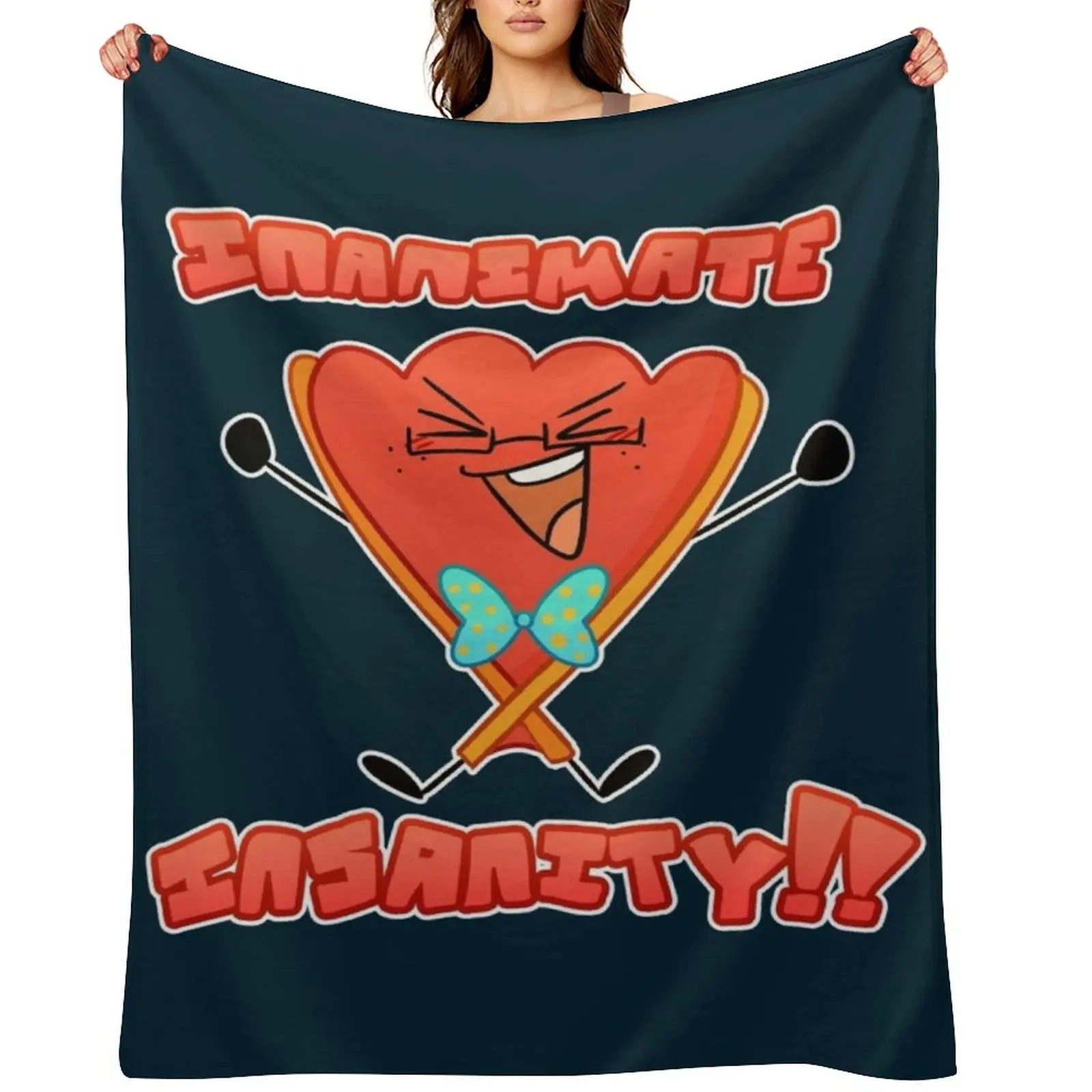 

fan INANIMATE INSANITY Throw Blanket bed plaid sofa bed For Decorative Sofa warm for winter Blankets