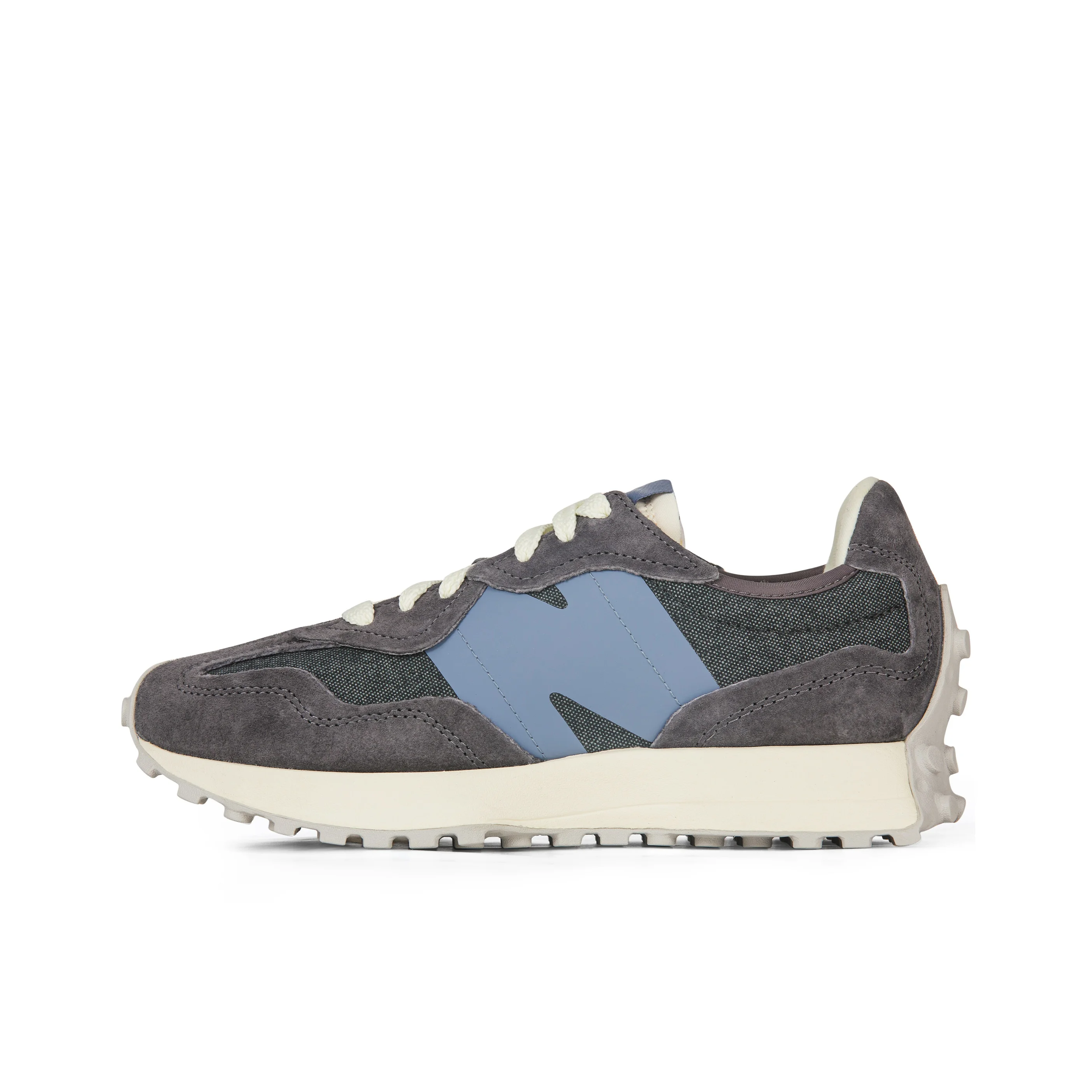 New Balance NB 327 Chaussures décontractées unisexes à tige basse gris clair bleu