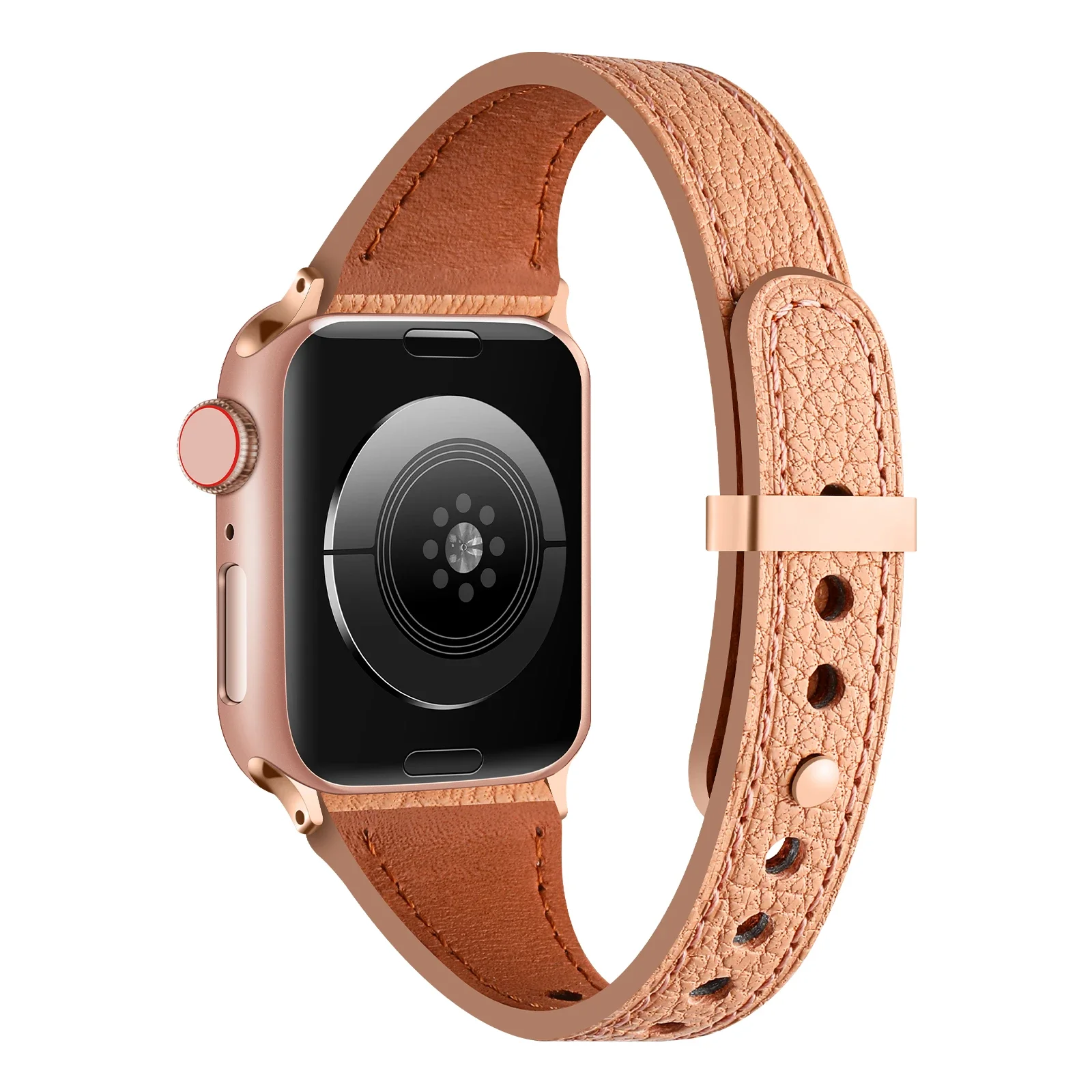 Correa de reloj para Apple Watch 9, 8, 7, 6, 5, 4 SE, 45mm, 41mm, 44mm, 42mm, 40mm, pulsera de repuesto de alta calidad para iWatch Ultra 2, 49mm
