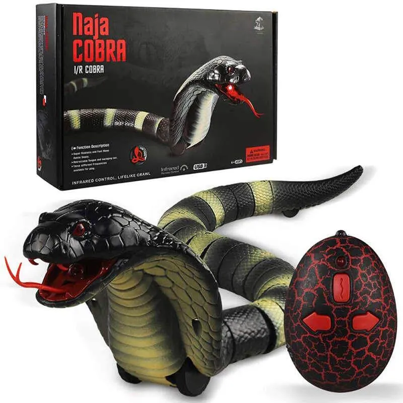 

Realistic RC Snake Toy with Infrared Receiver Simulation Toy for Children Educational Play Equipment from China
