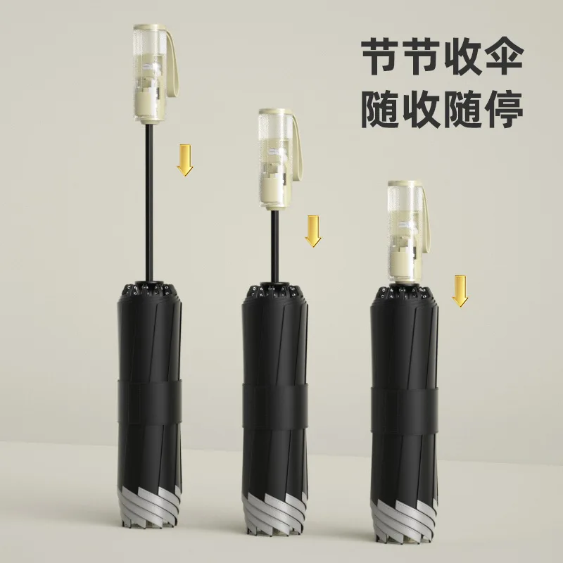 

Full-Automatic Safety Anti-Rebound Reverse Section Black Glue Sun-Proof Sunshade