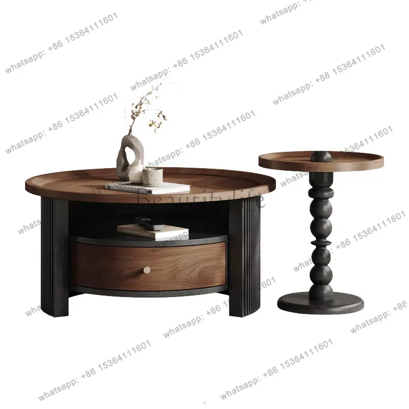 Medieval Coffee Table Trendy Luxury Coffee Table Display Aesthetic Side Table Storage Modern Mesas De Centro