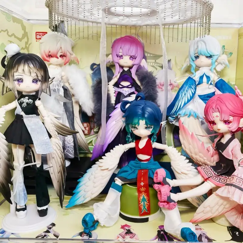 

Оригинальная серия Blind Box Penny's Box Luluya Yunyu Pavilion: коллекционные фигурки, кавайные модели, игрушки-сюрпризы, загадочные подарки для девочек