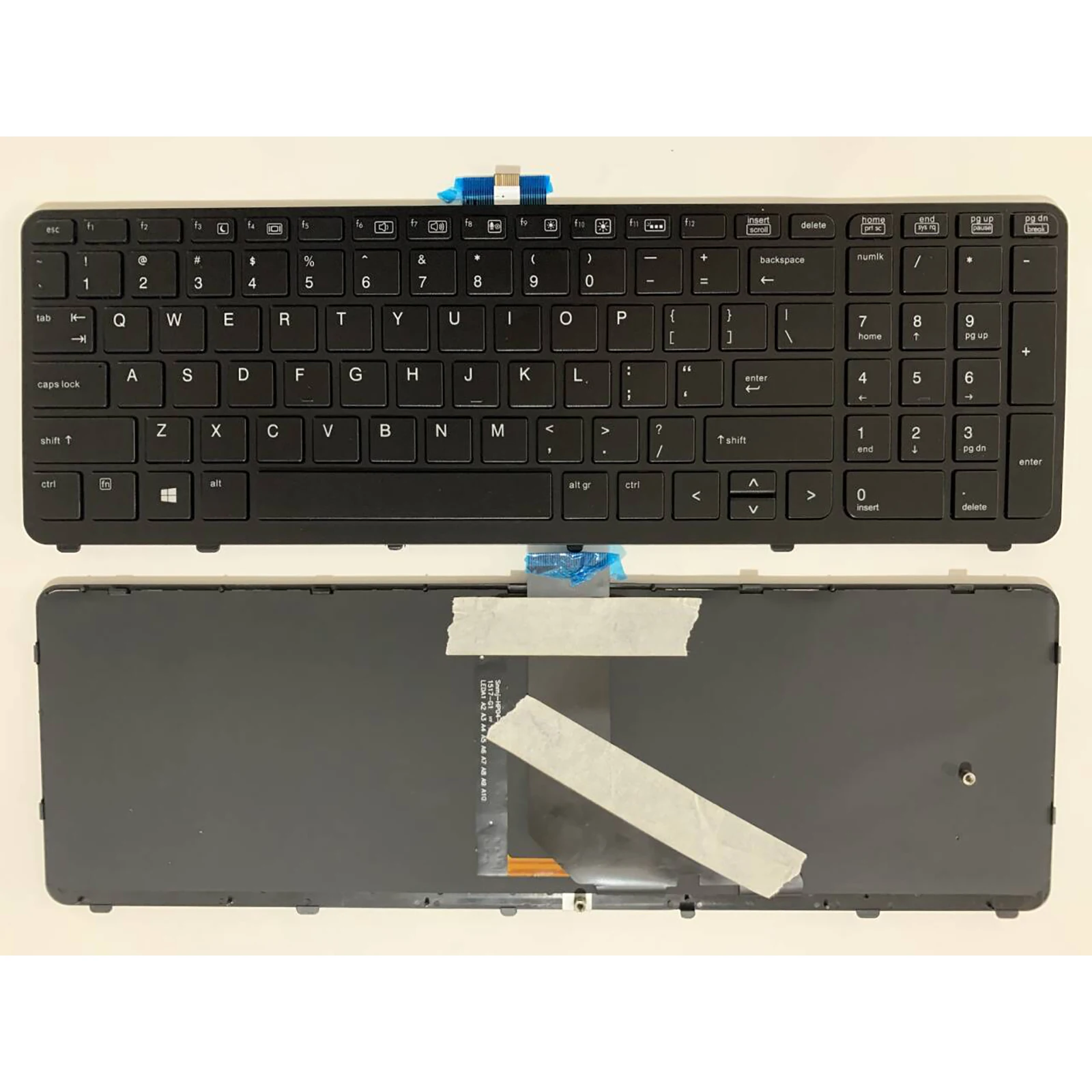 

RU SP US Layout for HP ZBook17G1 G2 ZBook15G1 G2 HSTNN-C77C 733688-001 Z15 Z15G1 Laptop Keyboard