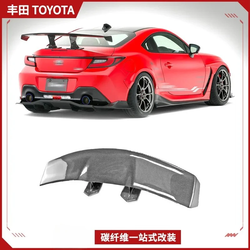 Suitable for Toyota GR86 ZN8 BRZ Carbon Fiber Retrofit Varis Tail GT Rear Spoiler Fixed Wind Wing