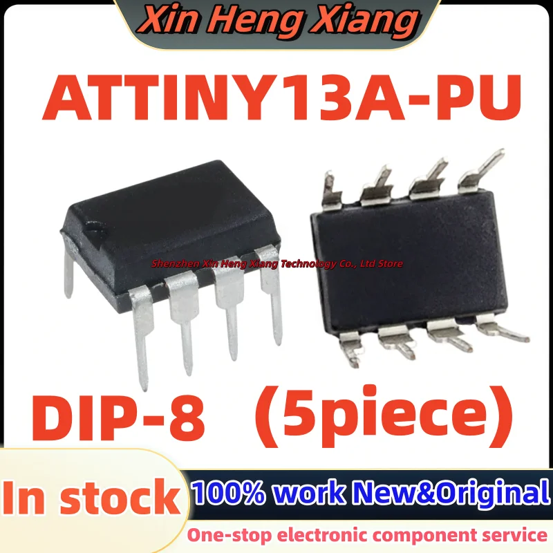(5pcs)100%new ATTINY13A PU ATTINY13A-PU DIP-8