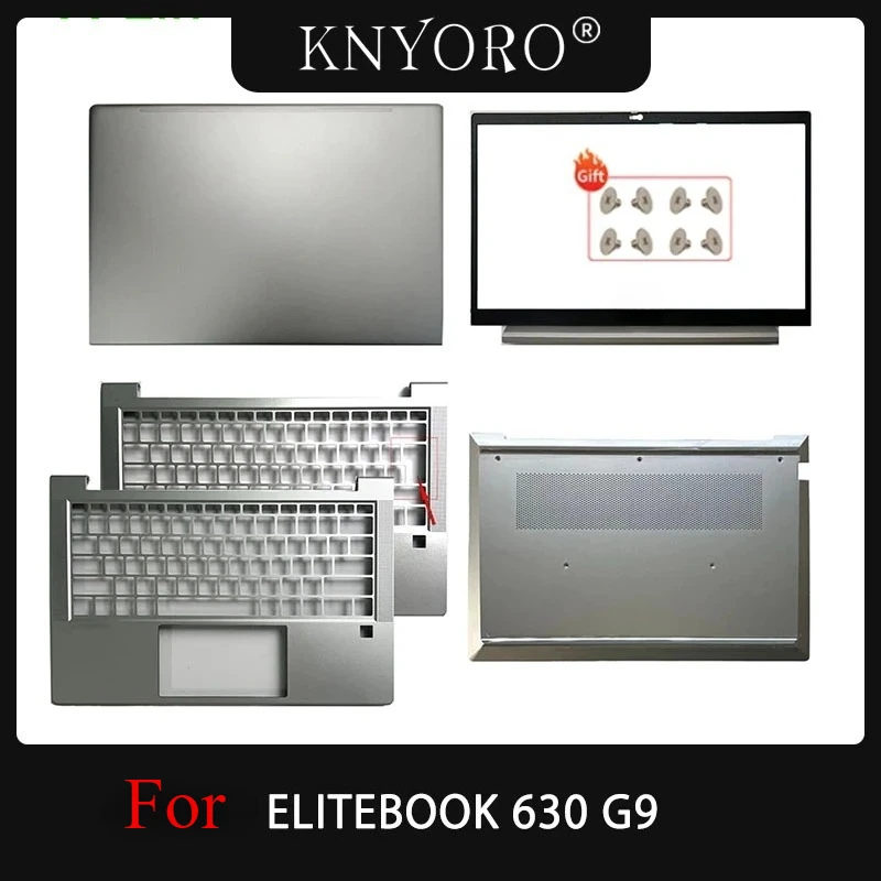 For Elitebook 630 G9 Laptop Screen Back Case Front Bezel Frame Palmrest Bottom Shell Lower Cover Base Case N09824-001 N09826-001