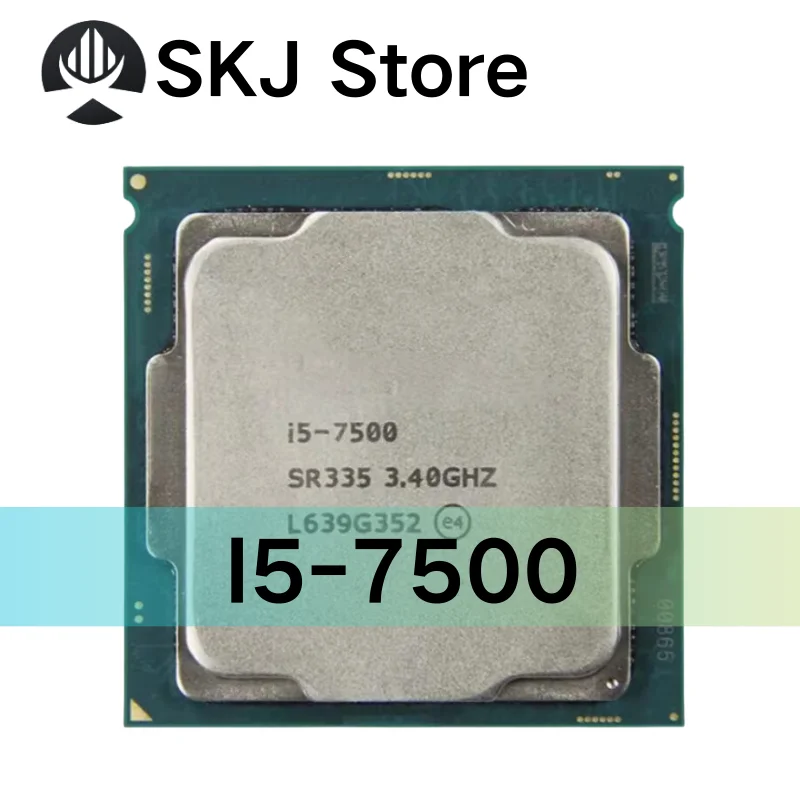 

Процессор Intel Core i5-7500 i5 7500, 3,4 ГГц, четырехъядерный, 4 потока, 6 Мб, 65 Вт, LGA 1151