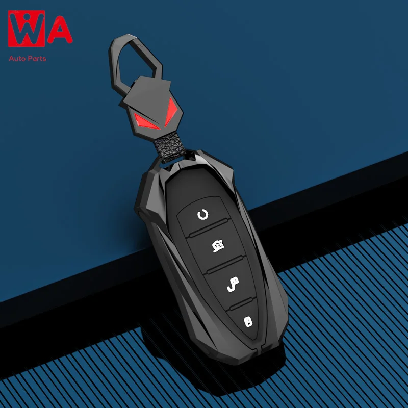 

Alloy Key Case Cover Smart Remote Shell For BYD Second Song Tang QIn Pro Generation Han Ev Dm PLUS MAX Yuan Atto 3 Accessories