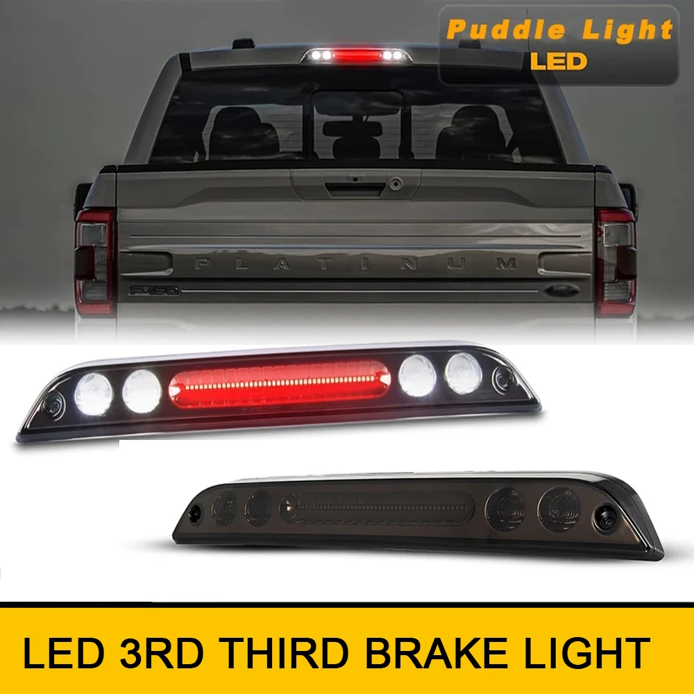 

1Pcs For Ford F150 F250 F350 F450 Ranger Maverick Rear 3rd Brake Cargo Light LED Parking Lamps White Red OEM # FL3Z13A613C