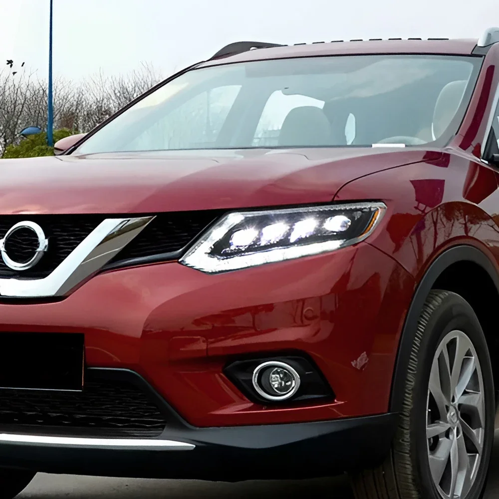

Car Front Lamps for Nissan X-Trail 2014-2016 Auto Headlights Assembly Upgrade High Configuration Led Projector 4 Lens Accessories