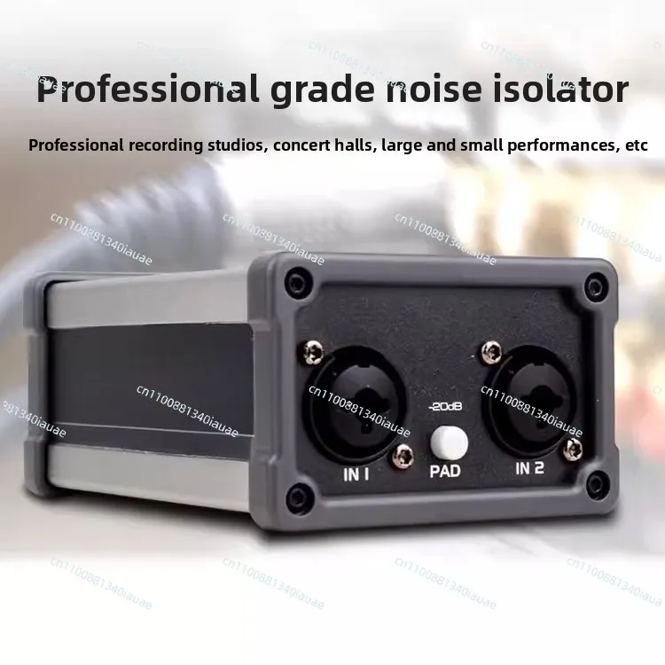 Professional High-quality Dual-channel Audio Isolator To Eliminate Static Current Noise