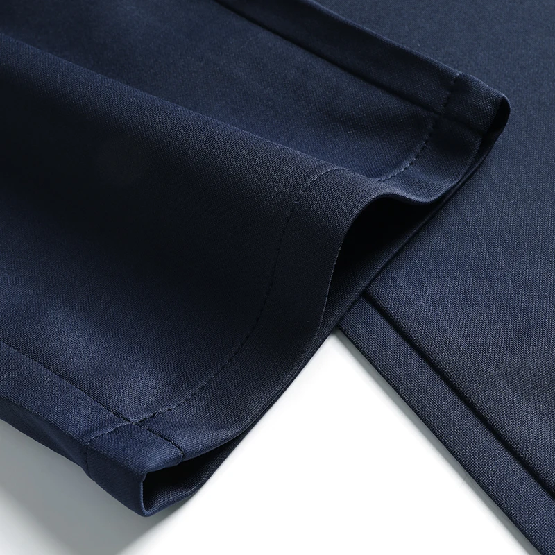 29–42 Herren-Sommerhose, dünne, gerade Stretch-Freizeithose, spurlos, kein Bügeln, Stoff, seidig und kühles Gefühl – Detail 9