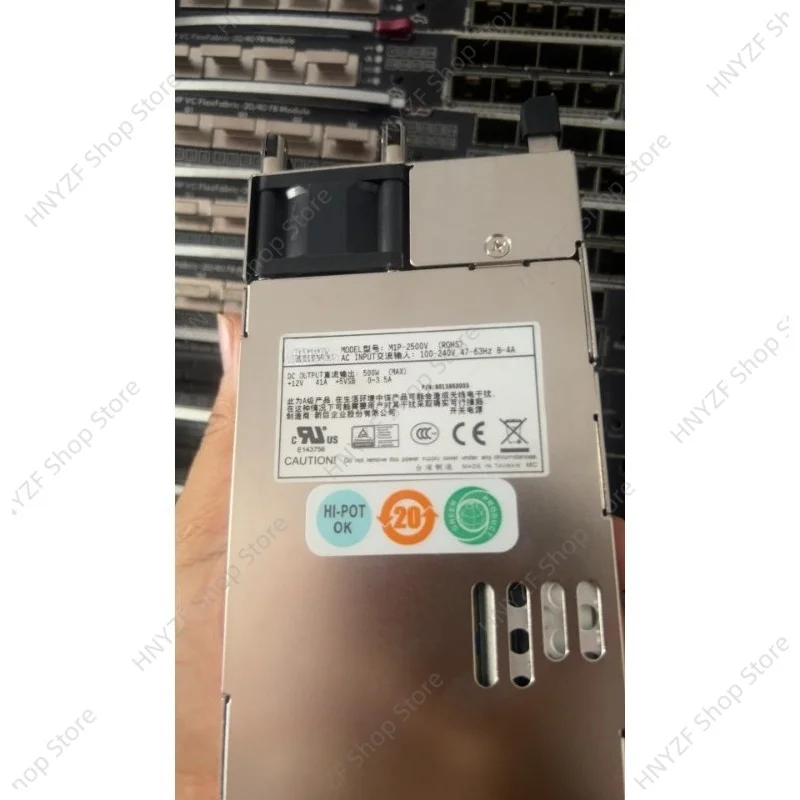 Used M1P-2500V server hot-swappable redundant power supply 500W original disassembly