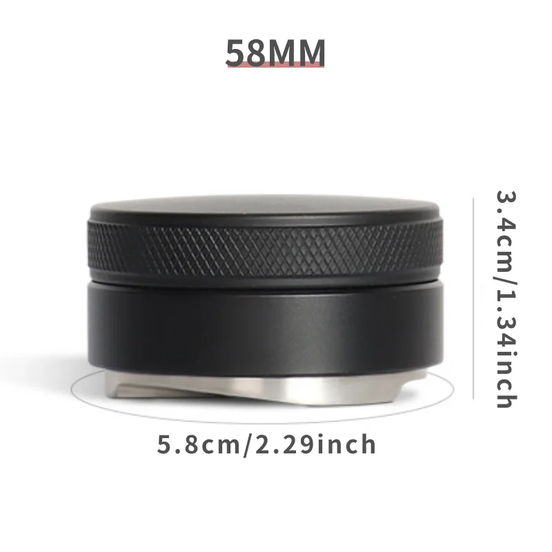 Koffie Distributie Espresso Tool/Leveler 3 Schuine Hellingen Verstelbare Palm Sabotage Past 51/53/58Mm Portafilter