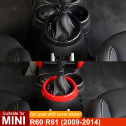 For MINI Cooper S JCW R60 R61 Countryman Car Gear Shift Panel Decorative Cover Plastic Sticker Interior Modification Accessories
