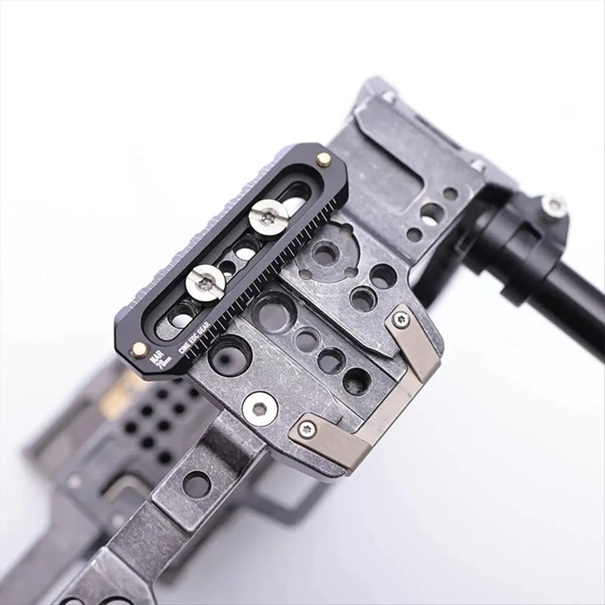ABJA Rail Camera Anti-Off Quick Release Rail Thickness 6mm Length 70mm for FX3/FX30 Camera Handle Camera Cage 5 Piece 70mm