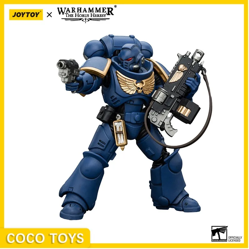 

JOYTOY Action Figure 1/18 Warhammer 40K Ultramarines Intercessors Articular Mobility Anime Figures Collection Model Toys Gifts