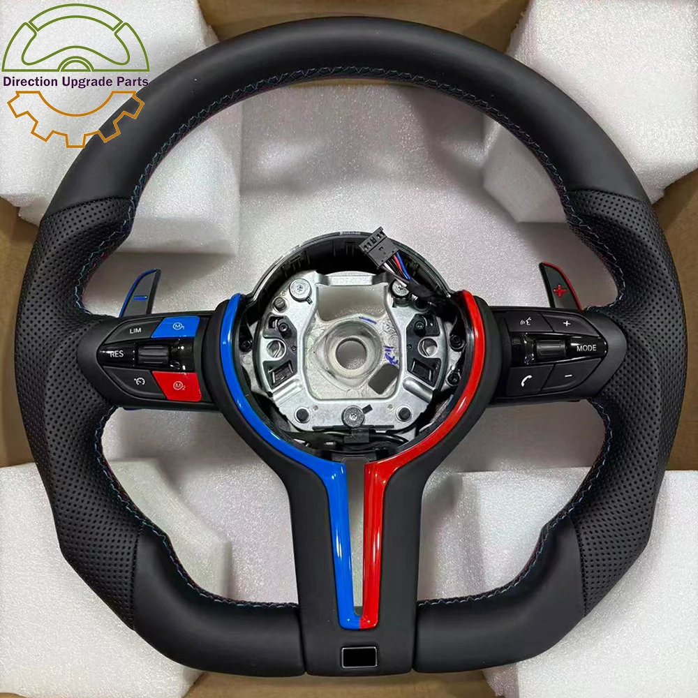 Für M Sportlenkrad für BMW 320 525 F10 F30 E90 F70 E71 F31 F32 X5 X6 F01 F07 F20 F11 F22 F25 M3 M4 M5 F Serie