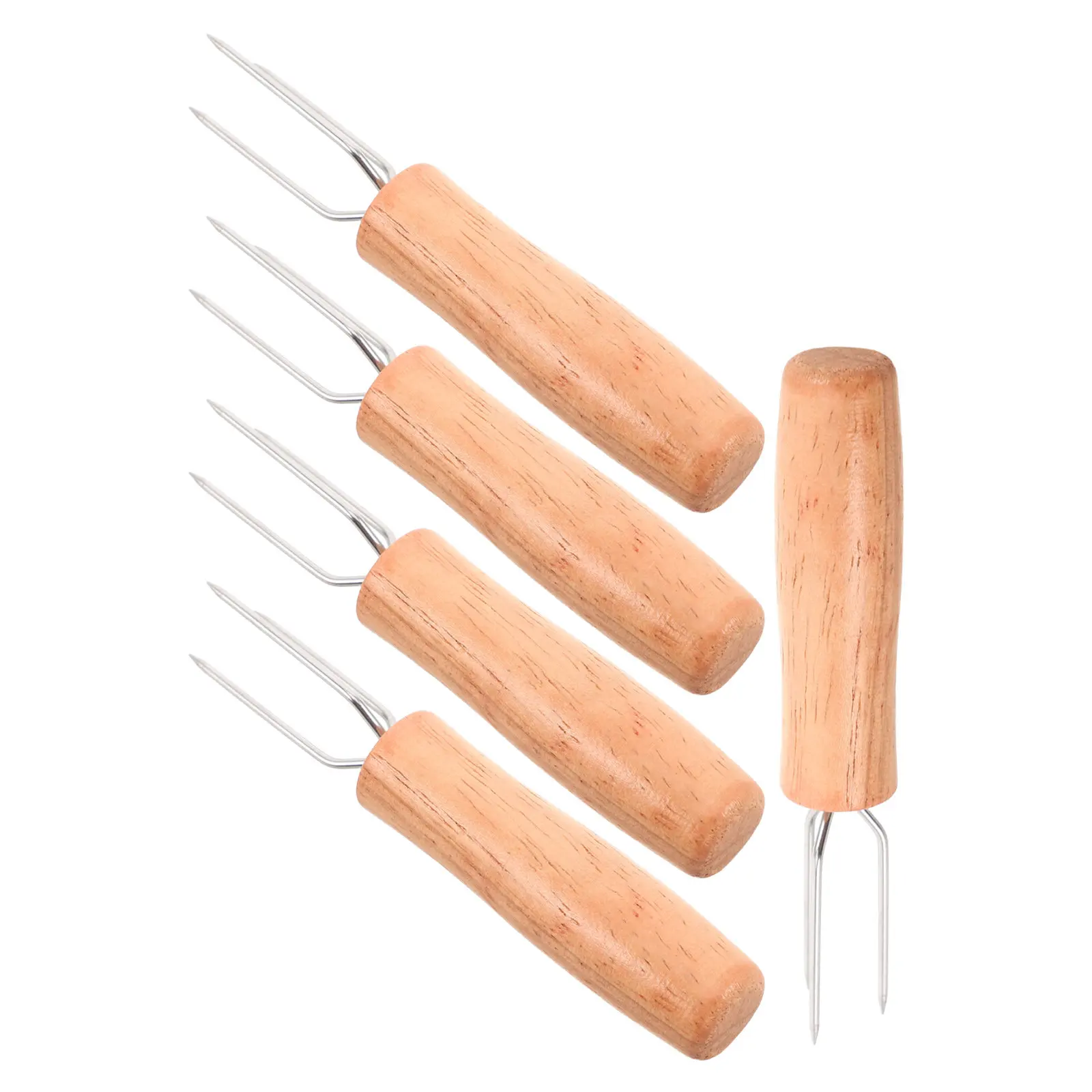 5Pcs Moxa Stick Extender Handheld Three Prong Moxibustion Holder for Stable Acupoint Heat Therapy Portable Moxa Tool Safety