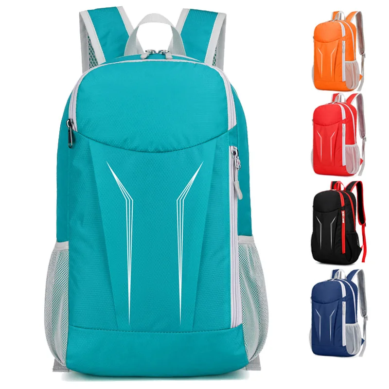 New Outdoor Backpack Tide Folding Hiking Backpack Travel Bag Anti-splashing Light Cycling Bag Storage Backpack Men For Women