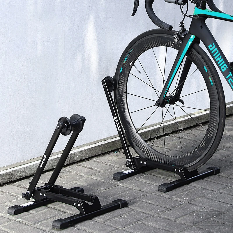 Bicycle Foldable Parking Racks Indoor MTB Road Bike Floor Wheel Stand Storage Stable Stand Racks Bike Accessories Single/Double