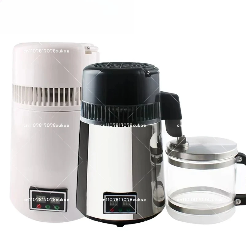 

110V/220V Water Distiller 4L Stainless Steel Liner Adjustable Temperature Digital Control Distilled Purified Machine Dispenser