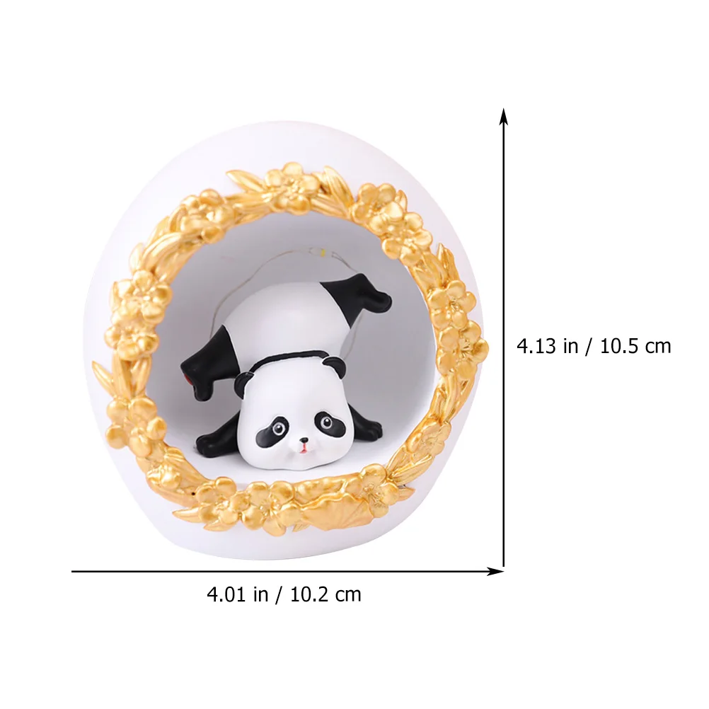 Adorable Panda Cartoon Light Ornament Small Night Lamp For Bedroom Home Operated Bedside Creative Panda Star Lamp