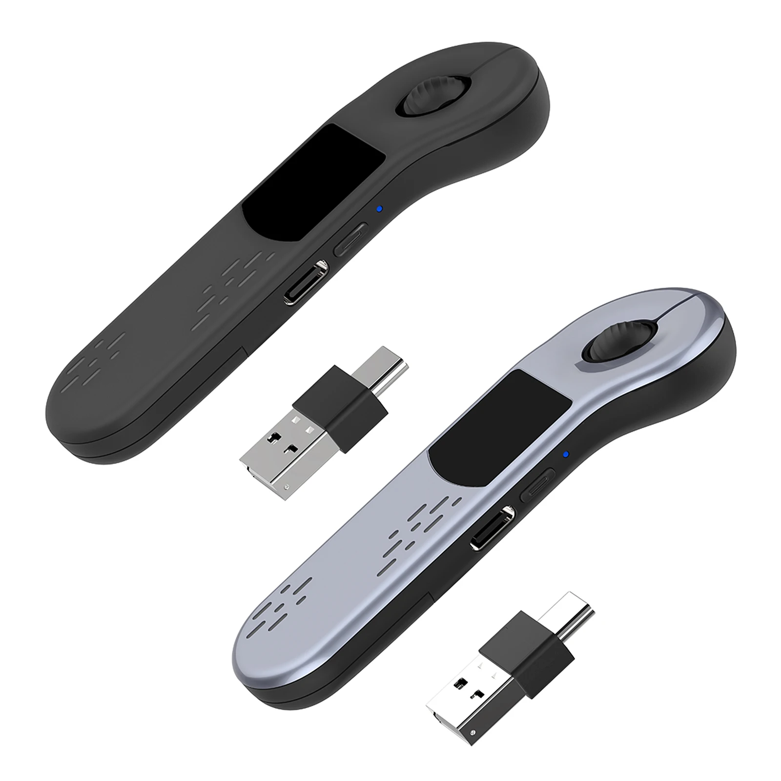 BT5.3 2.4G Air Mouse with Receiver & Touchpad Wireless Remote Control Remote Control Presenter for PowerPoint/Tablet/Camera