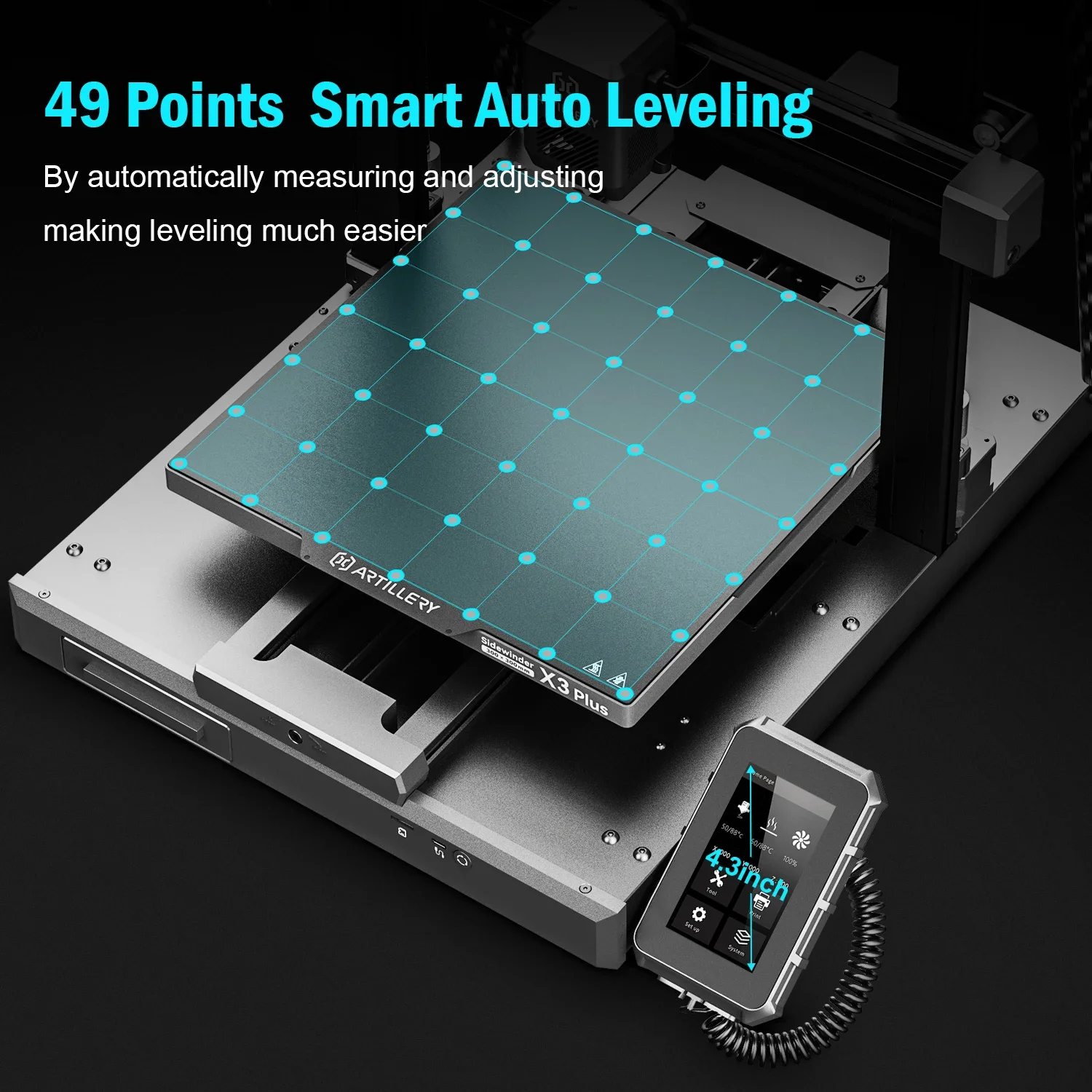 Artillery 3D Sidewinder X3 Plus/Pro LCD Screen Printing Machine Components PCB Board for 3D Printer