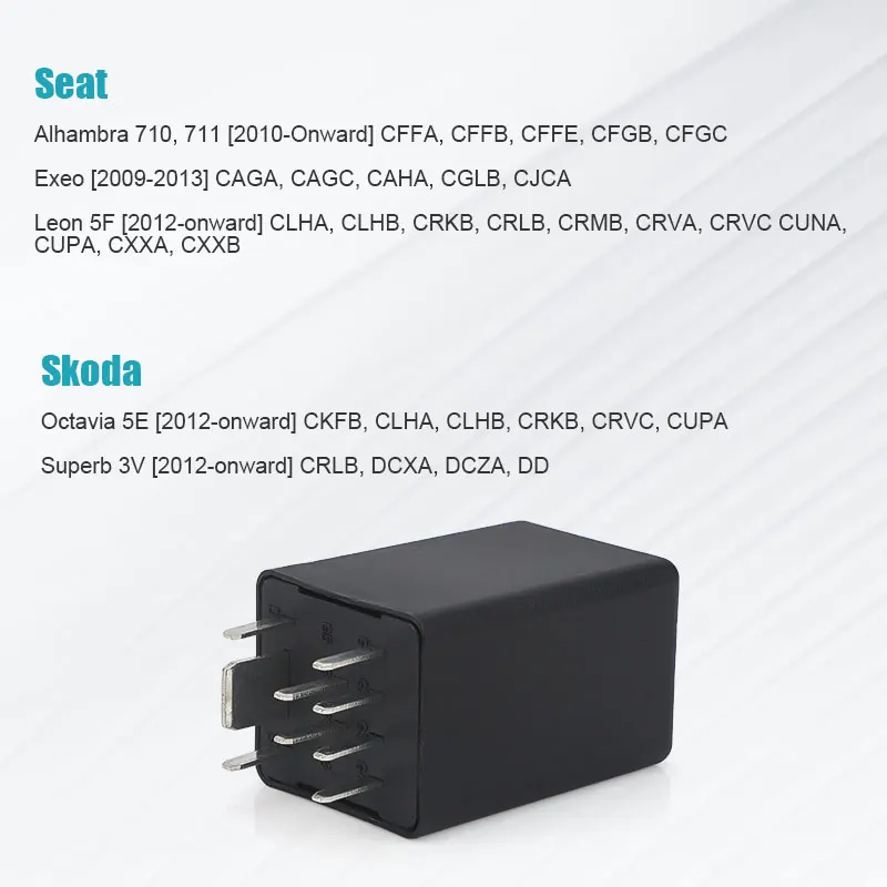 038907281B توهج التوصيل التتابع لأودي A3 A4 A5 A6 Q5 TT لشركة فولكس فاجن بيتل جيتا جولف MK5 MK7 Sportsvan باسات توران لمقعد/سكودا #4