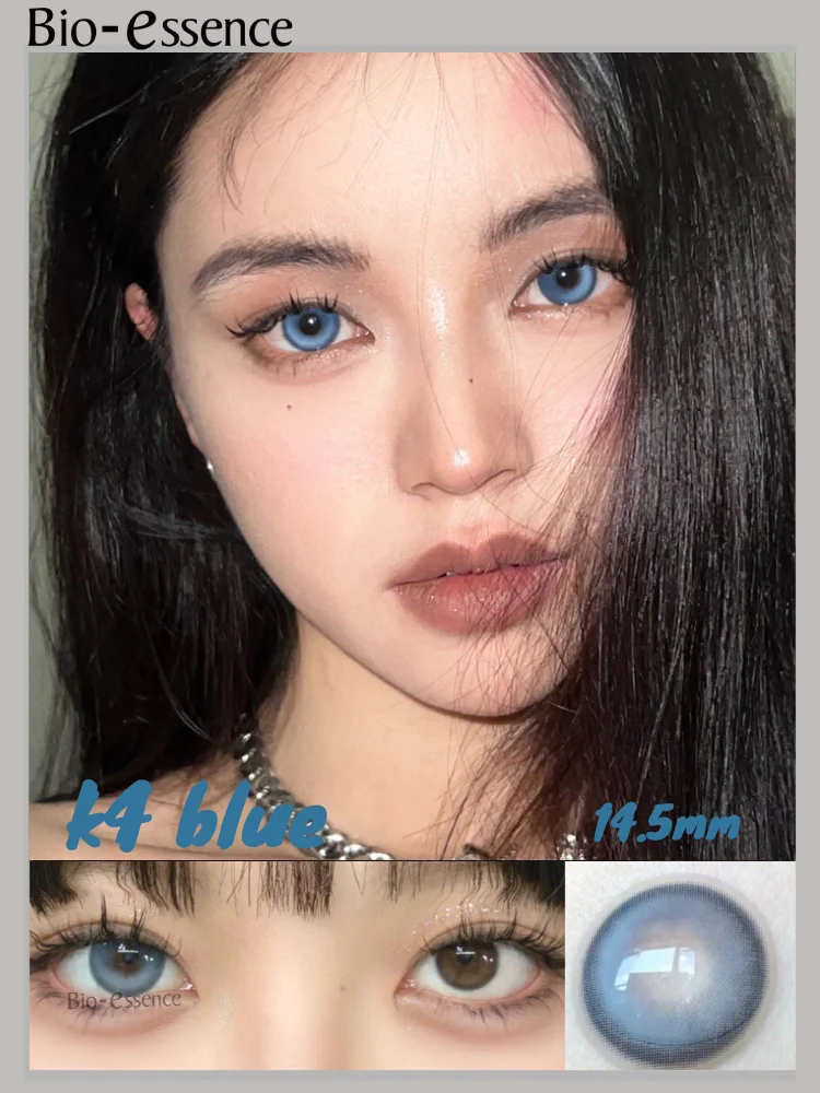 Bio-essence 1 Pair Color Contact Korea Graduated Colored Contact Lenses For Eyes Myopia Lens Free Shipping Offers Colorcon