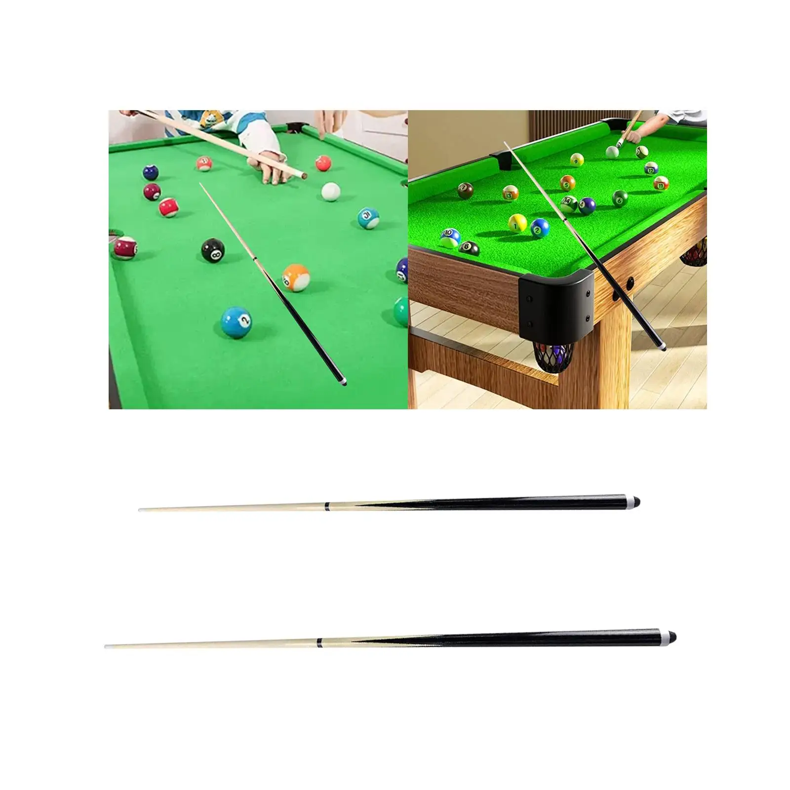 Queue de billard en bois pour enfants, accessoires de billard