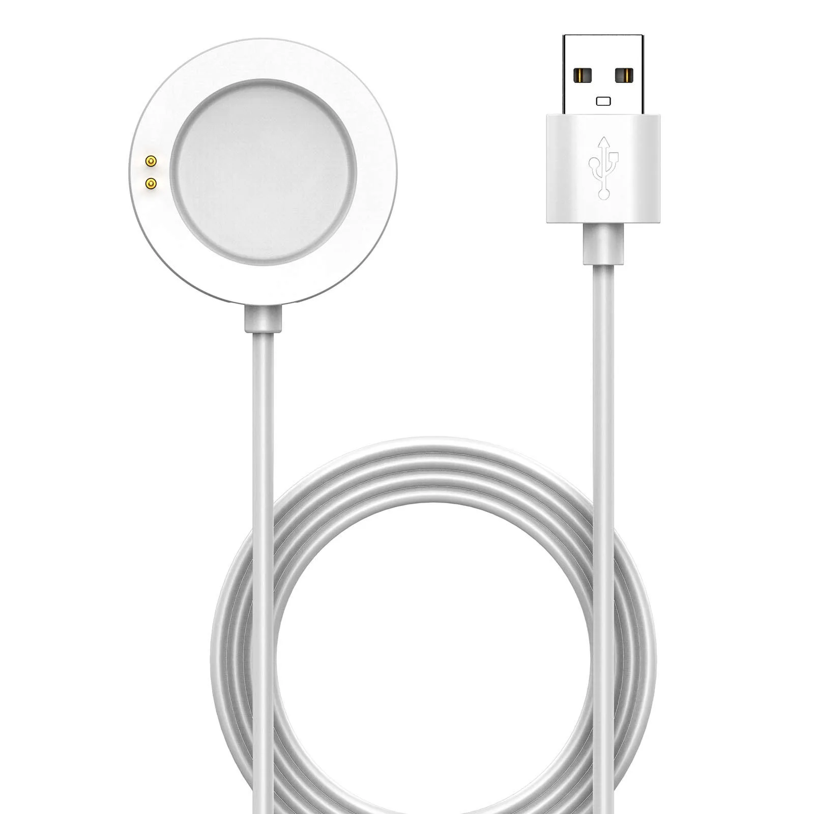 White Charger for Xiaomi Watch S3 S2 & Watch 2 Pro/Watch 2 Replacement USB Charging Cable Magnetic Charging Cable Smartwatch
