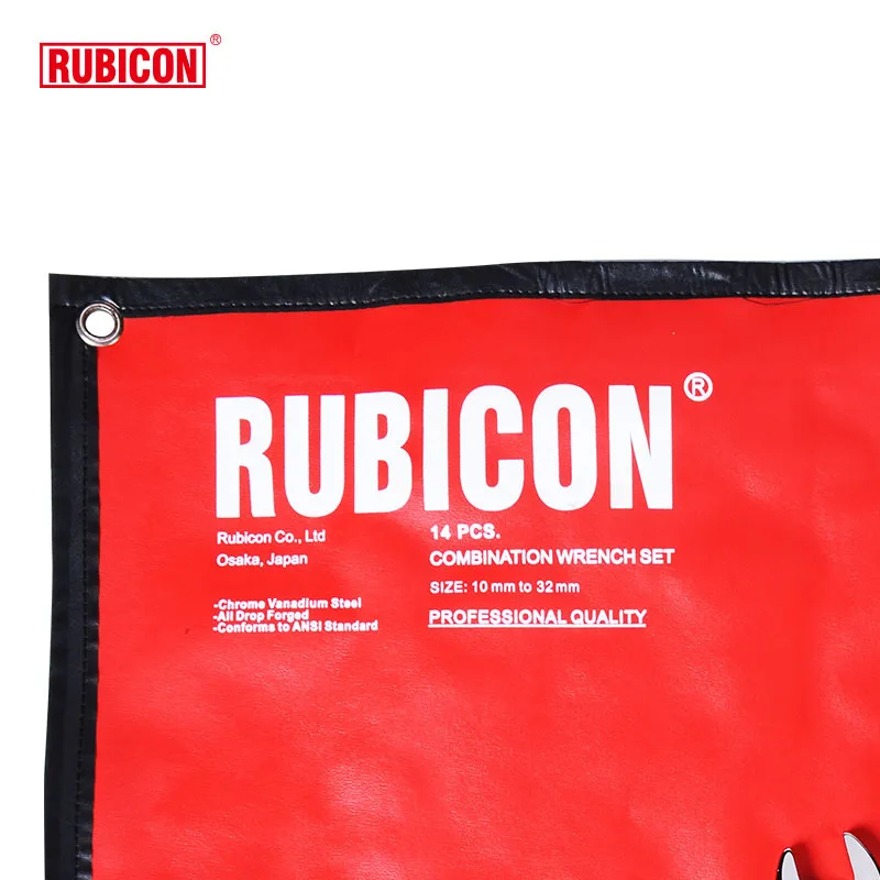 Juego de llaves de doble propósito estilo americano RUBICONRobin Hood RCW-314Metric14 de Japón