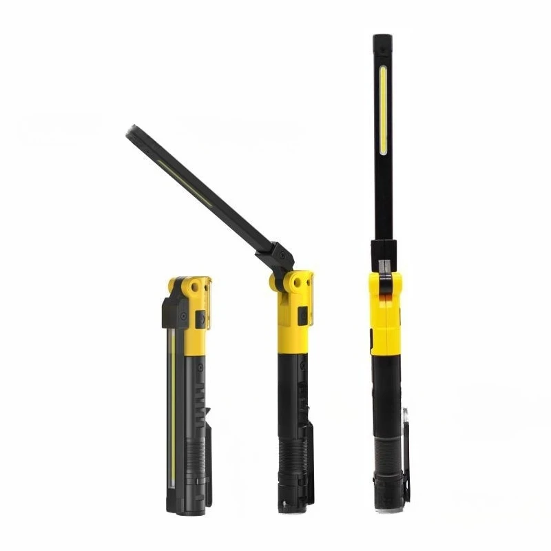 Work light maintenance light, magnetic charging work light, foldable adjustable car maintenance light