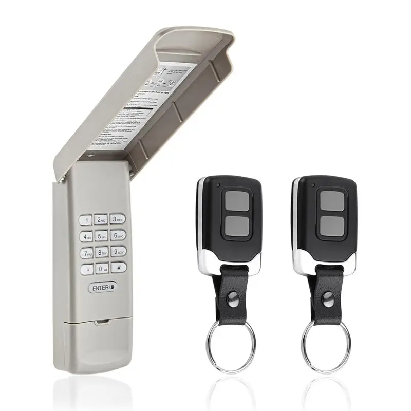 Keypad& Remote Control For Liftmaster Chamberlain Garage Door Openers- Works 877MAX 893LM 893Max 971LM Models