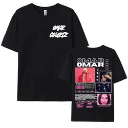 Rapper Omar Courtz Primera Musa Album Tour T Shirt Men's Women's Clothing Hip Hop Fashion Aesthetic Casual Short Sleeve T-shirts