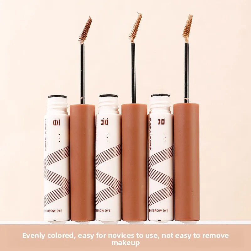 Pluma de tinte para cejas y pestañas, 3 colores, tinte rápido, Gel para tinte de cejas, crema para cejas, potenciadores de cejas, máscara XIXI, herramienta de maquillaje