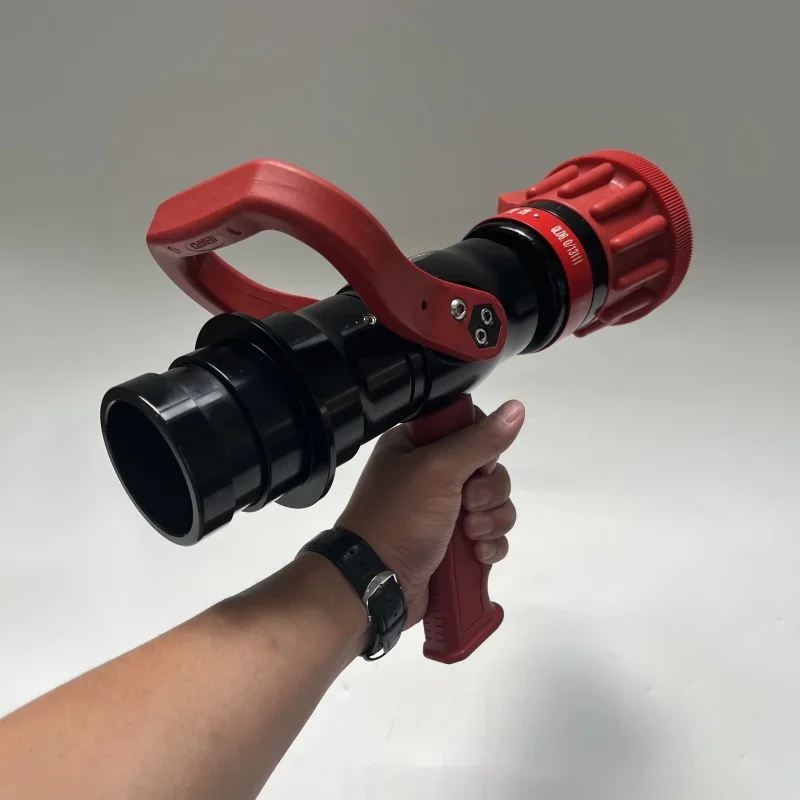 

High Pressure Fire Water Anti-Radiation Firefighting Water Nozzle with DC Jet & Umbrella Mist Modes for Wildfire Protection