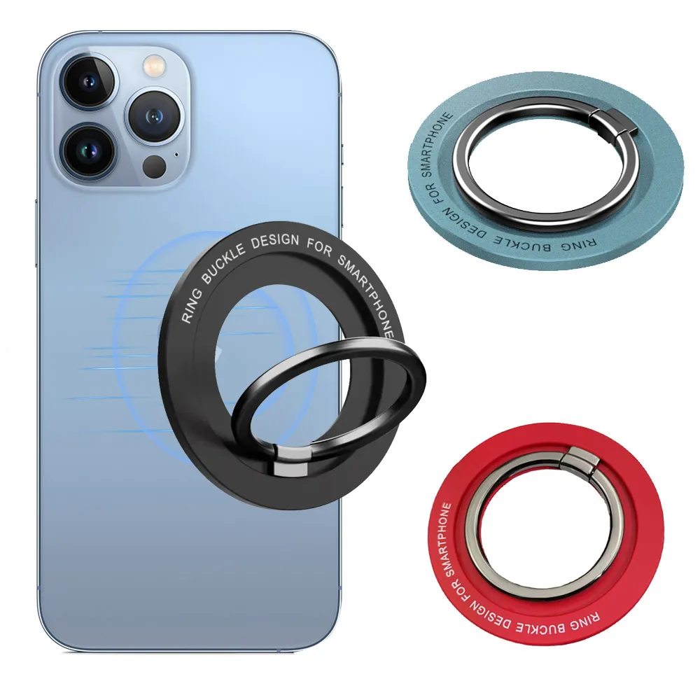 

Магнитный держатель для телефона, складная подставка для кольца на палец для Magsafe iPhone 17, 16, 15, 14, 13, 12, Pro Max, крепление на корпус телефона Magsafe