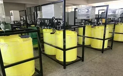 Automatic chemical dosing device of chlorine machine for water treatment