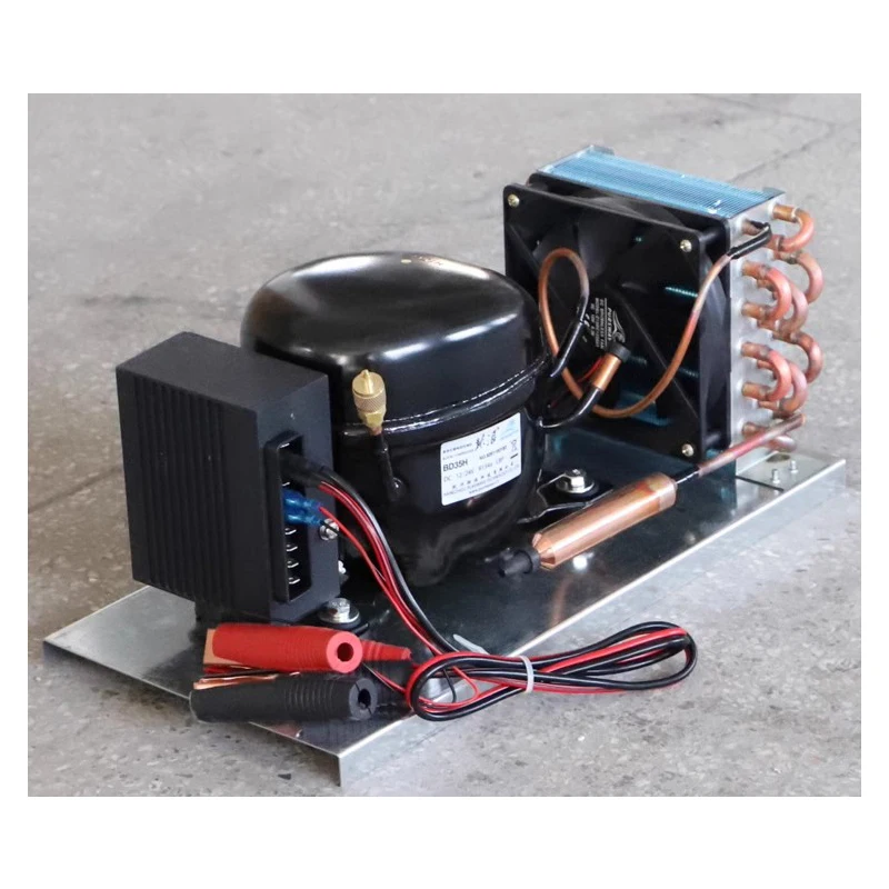 BD25HC ثلاجة السيارة الشمسية الفريزر البحري الثلاجة تيار مستمر 12V24V تيار مستمر ضاغط المكثف