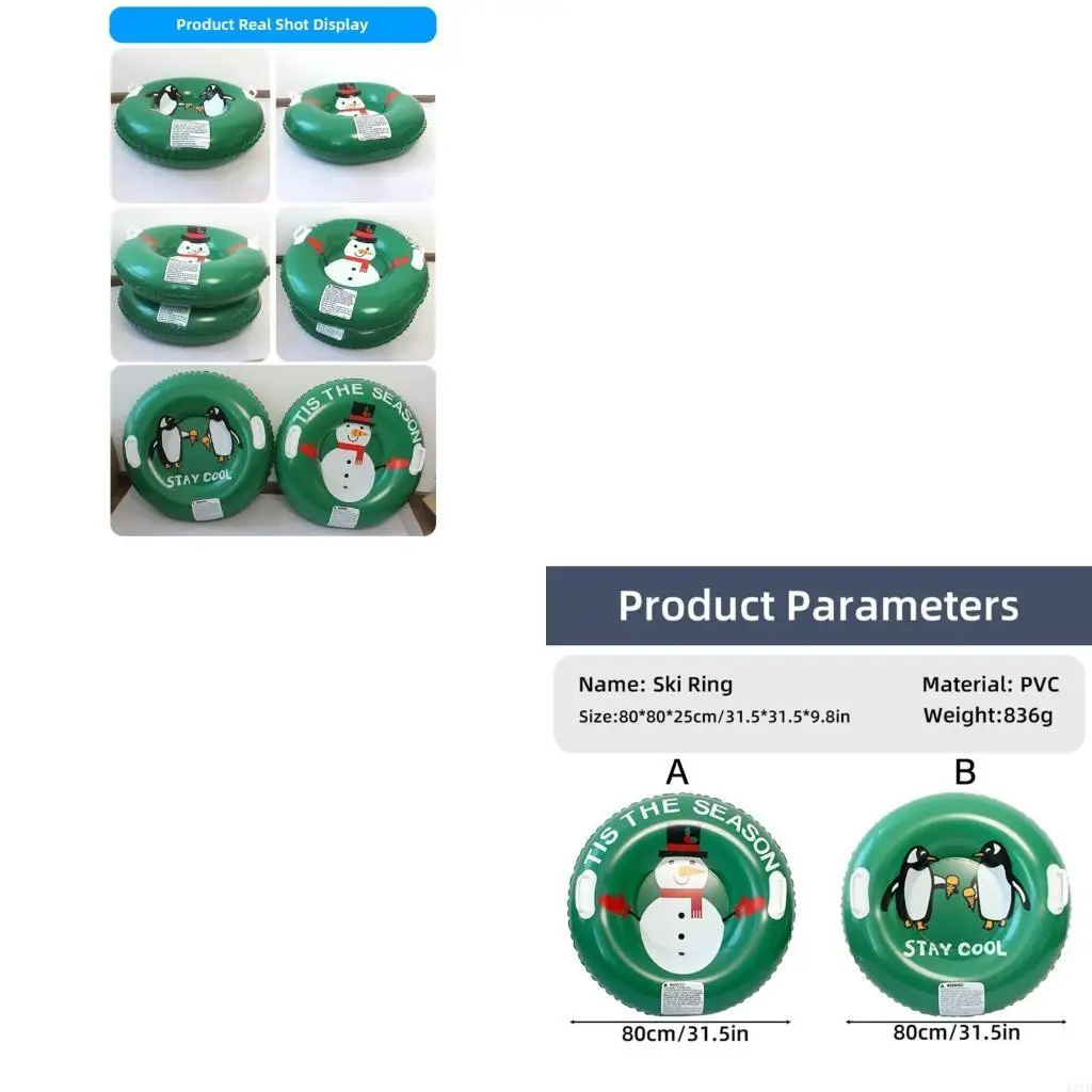 

Multipurpose Inflatable Snow Sleds Suitable For Beach Grassland Sliding