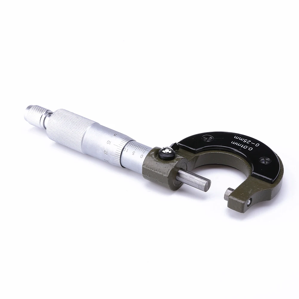 Practical Micrometer Carbon Steel Outside Micrometers Precise Tools Micrometer Gauge Meter Accessories Accurate Measuring Tool